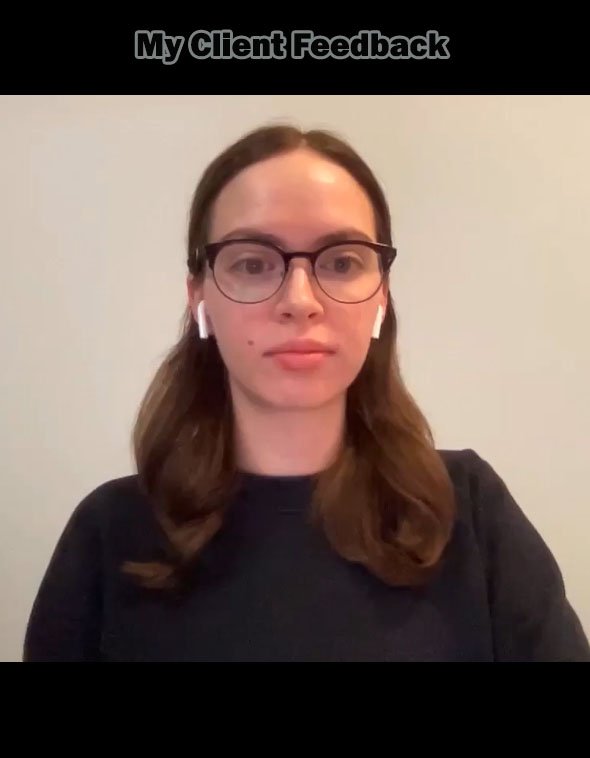 client video feedback